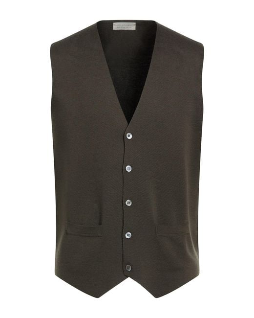 FILIPPO DE LAURENTIIS Black Cardigan for men