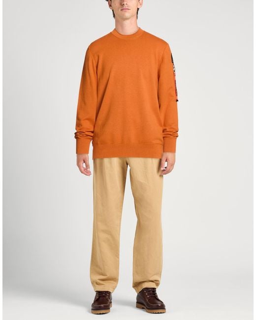 Parajumpers Orange Jumper for men