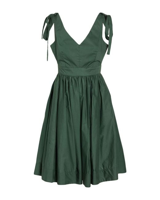 MEIMEIJ Green Midi Dress