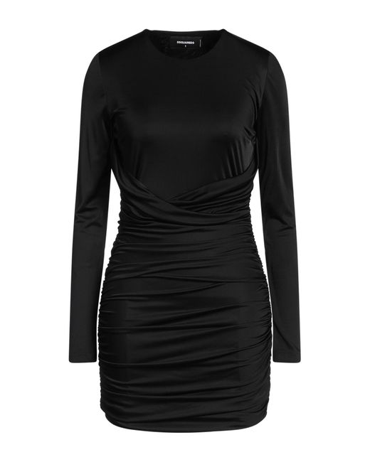 DSquared² Black Mini-Kleid