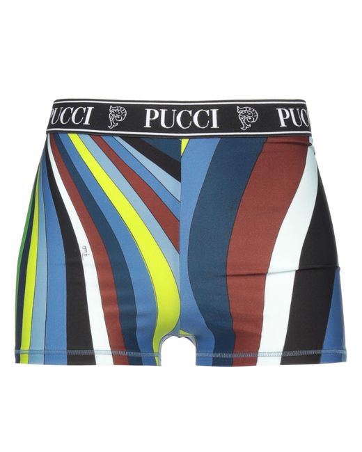 Emilio Pucci Blue Shorts & Bermudashorts