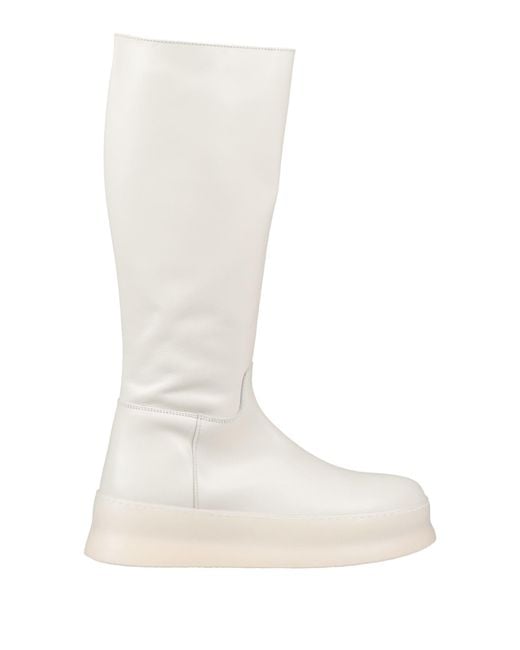 Liviana Conti White Boots