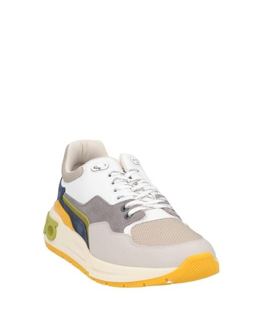 Ferragamo Metallic Trainers for men