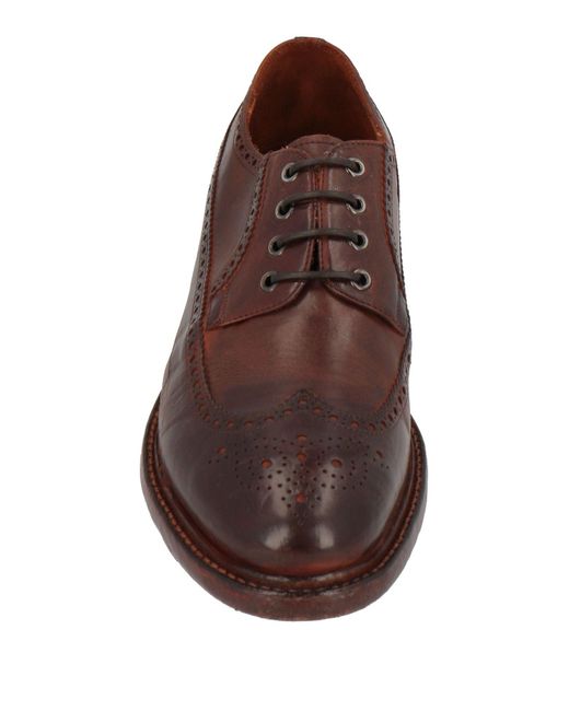 Eleventy Brown Lace-up Shoes for men