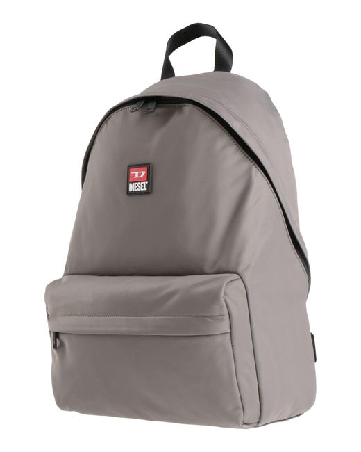 DIESEL Gray Rucksack for men