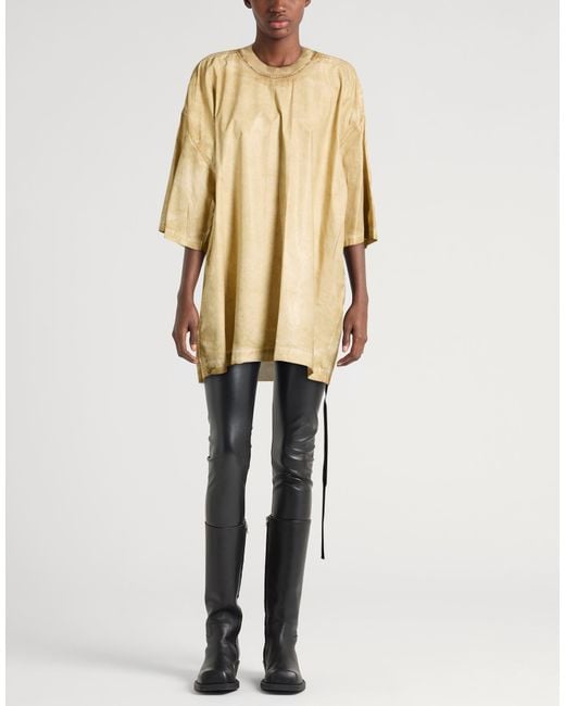 Rick Owens Natural T-Shirt