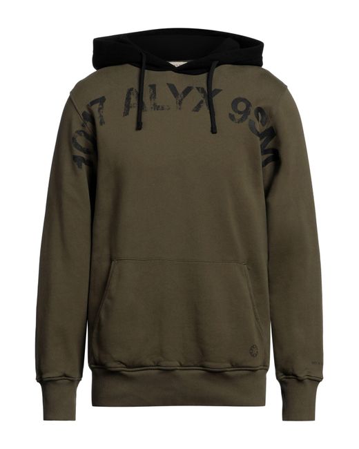 1017 ALYX 9SM Green Sweatshirt for men