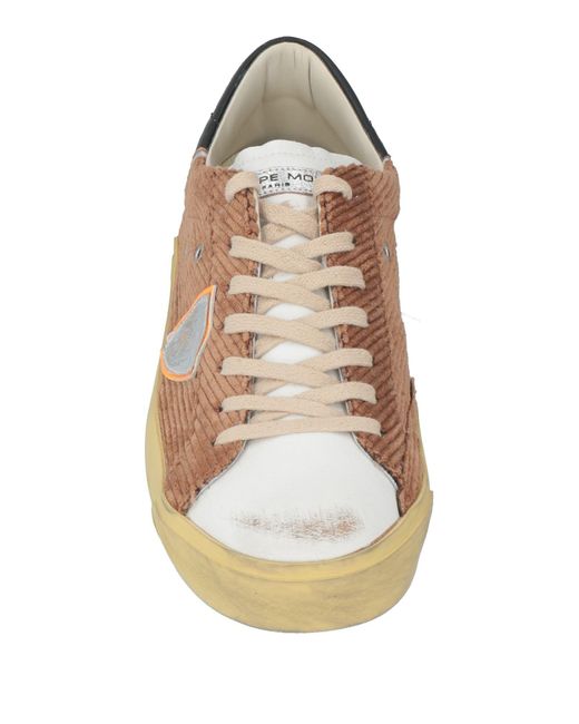 Philippe Model Brown Trainers for men