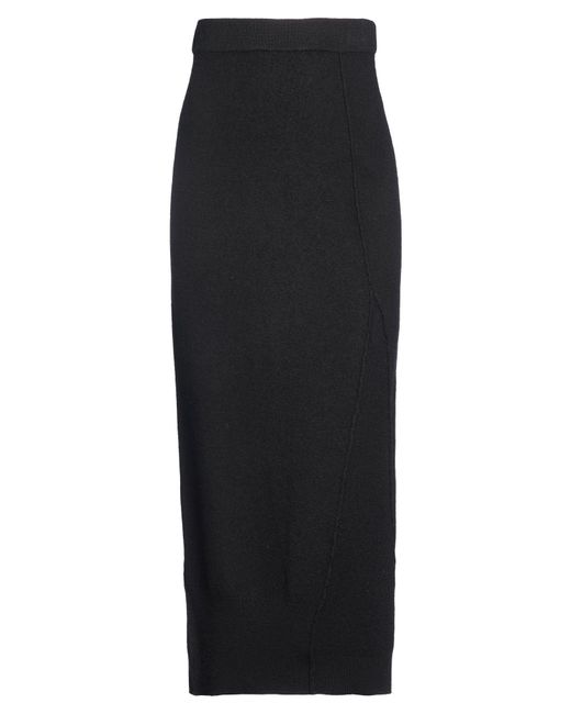 AllSaints Black Midi Skirt