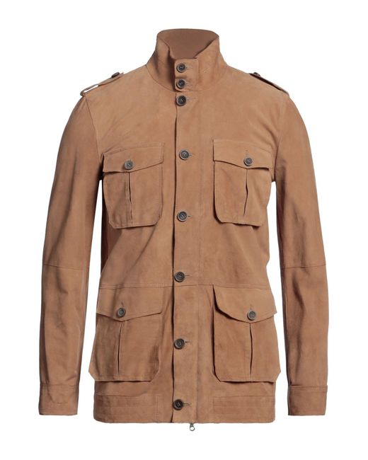 D'Amico Brown Jacket for men