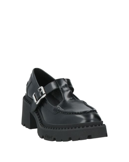 Ash Black Mokassin