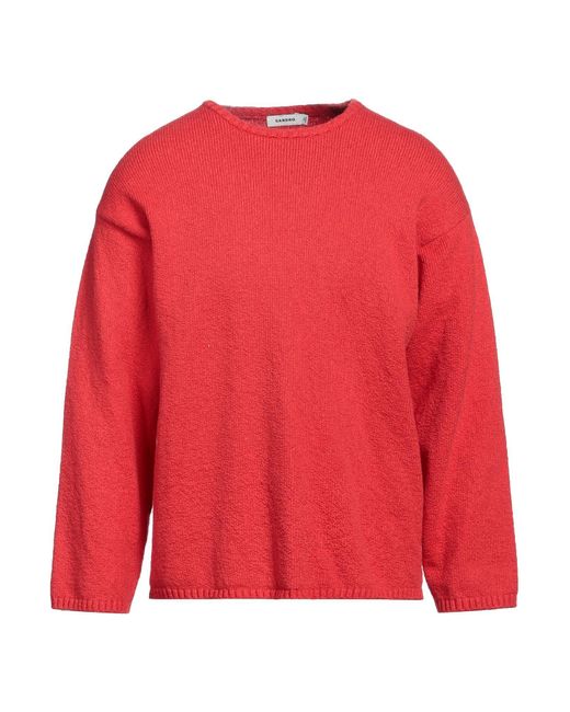 Sandro Red Sweater for men