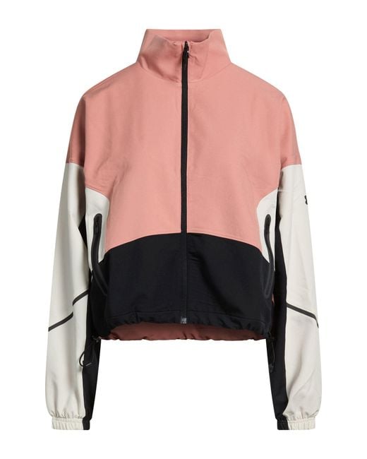 Under Armour Black Jacket Polyester, Elastane