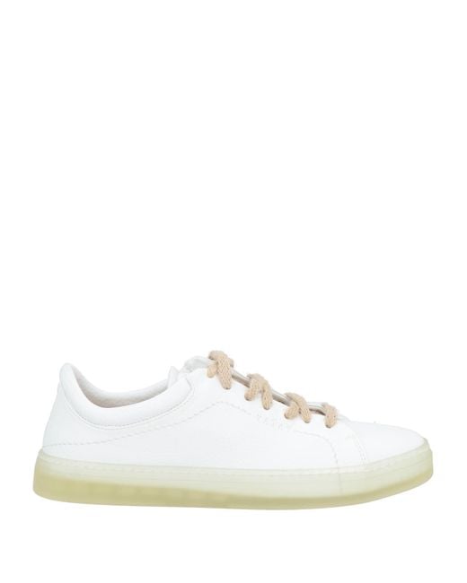 Yatay White Sneakers Textile Fibers