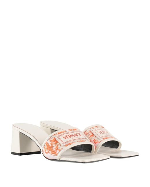 Versace Natural Sandals