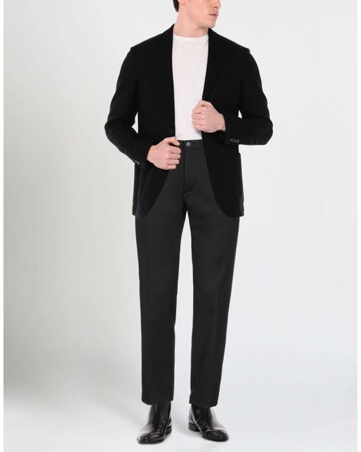 Incotex Black Trouser for men