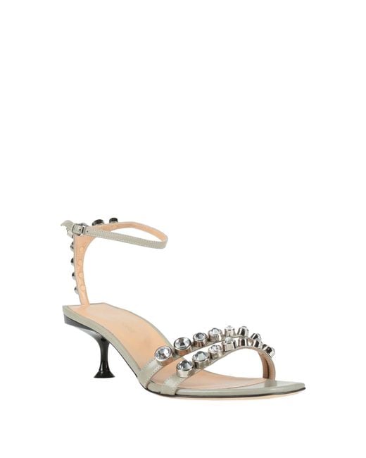 Sergio Rossi Natural Sandals