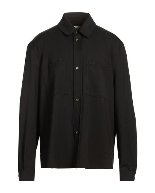 Laneus Black Shirt for men