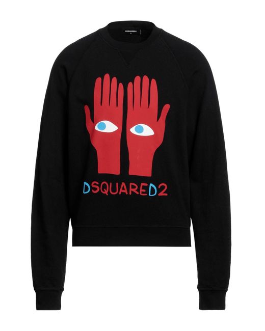 DSquared² Black Sweatshirt for men