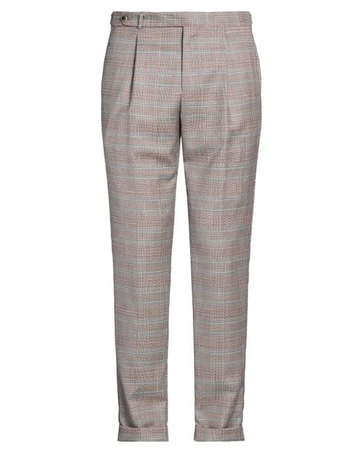 PT Torino Gray Pants Virgin Wool for men
