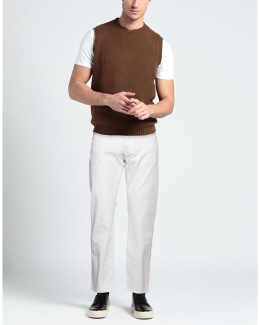 Blauer White Jeans Cotton, Elastane for men