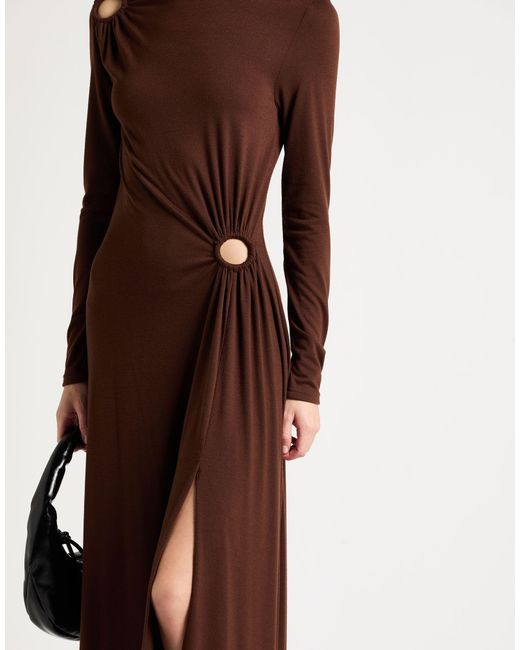 Jijil Brown Midi Dresses