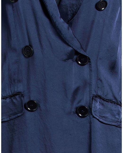 Aspesi Blue Blazer Viscose