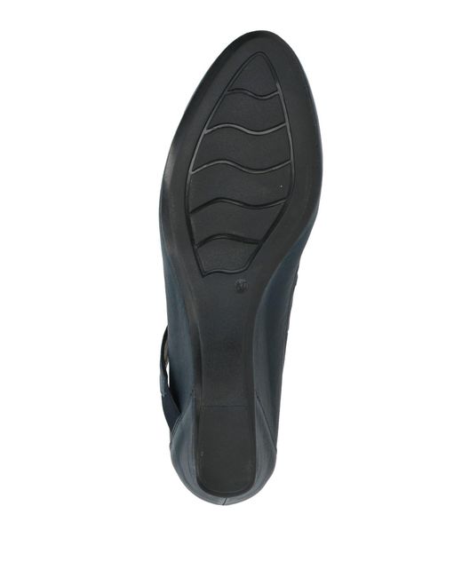 Donna Soft Blue Pumps Leather