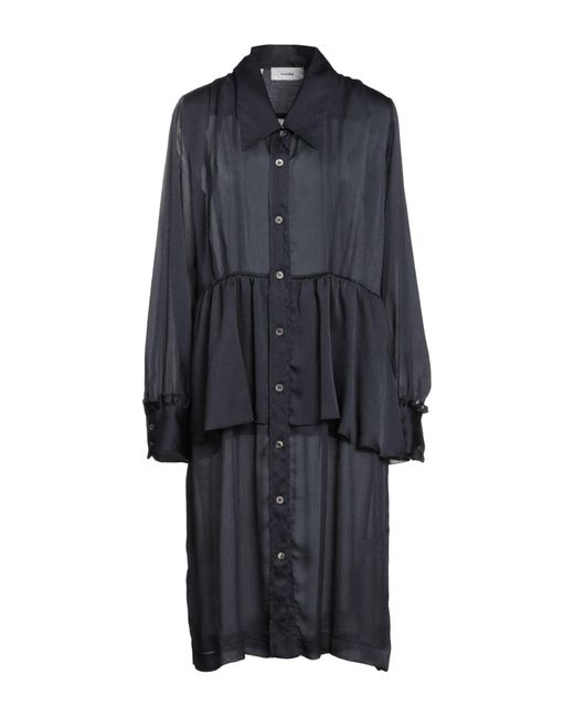 Aglini Blue Midi-Kleid