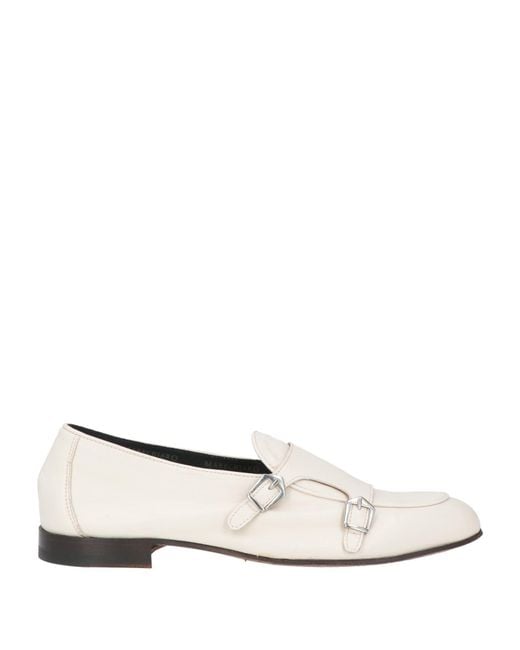 Marechiaro 1962 White Ivory Loafers Leather for men