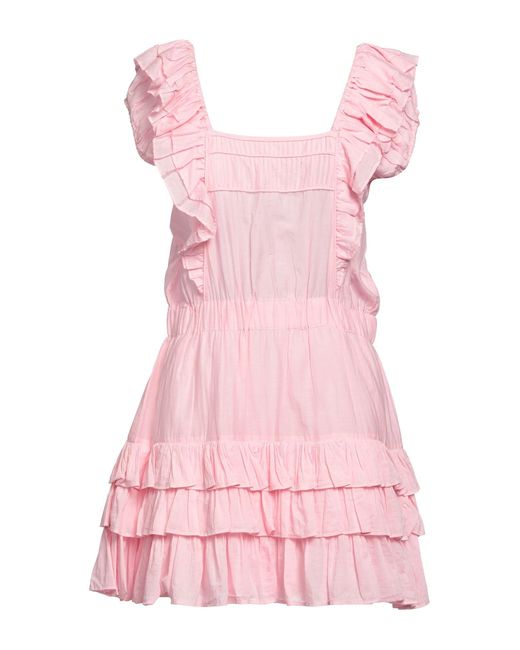 LoveShackFancy Pink Short Dress