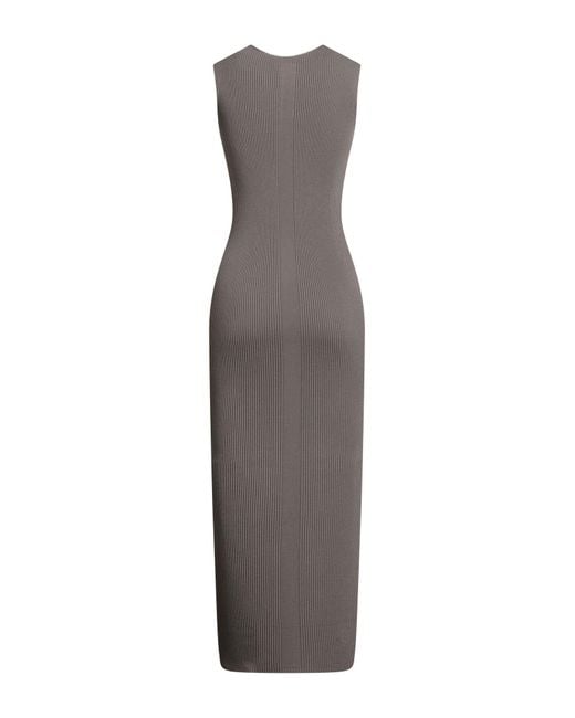 Rick Owens Multicolor Midi-Kleid