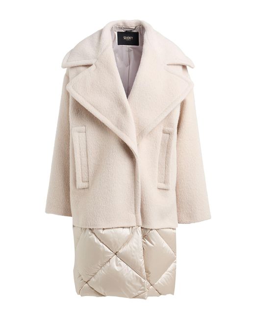 SEVENTY VENEZIA White Puffer Wool, Alpaca Wool, Mohair Wool, Polyamide