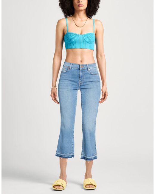 7 For All Mankind Blue Jeans