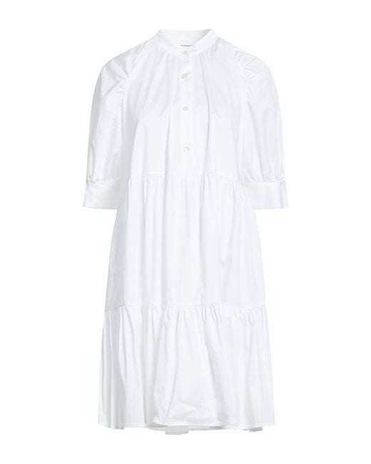 Shirtaporter White Mini Dresses