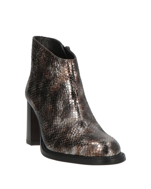 Ras Brown Ankle Boots Leather