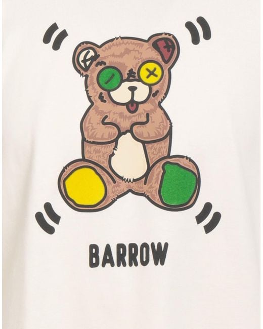 Barrow White T-Shirts for men