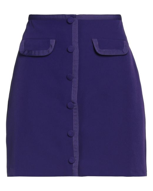 Liu Jo Blue Mini Skirt