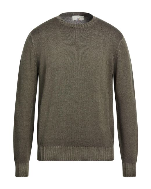 FILIPPO DE LAURENTIIS Green Sweaters for men