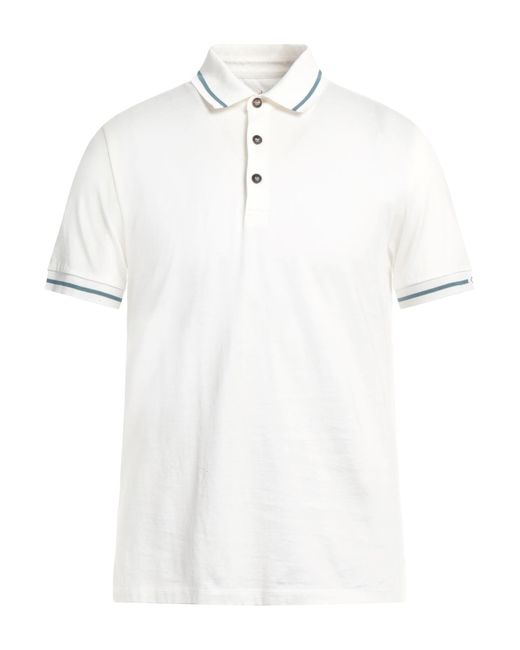 Pal Zileri White Polo Shirt for men