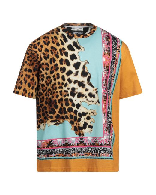 Just Cavalli Multicolor T-shirt for men
