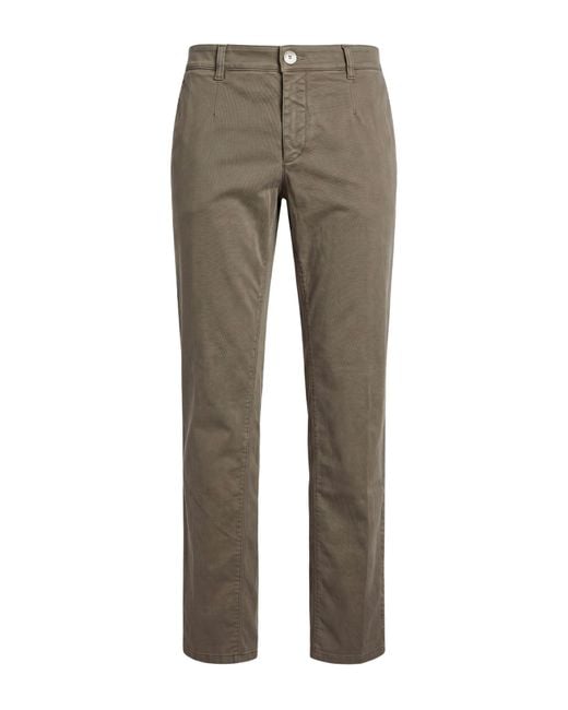 Havana & Co. Gray Pants Cotton, Elastane for men