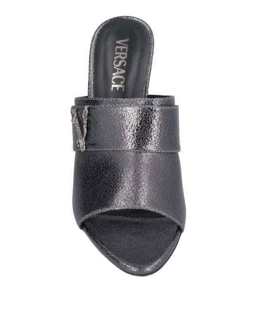 Versace Gray Sandals