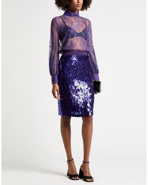 Nora Barth Purple Top Polyamide, Viscose