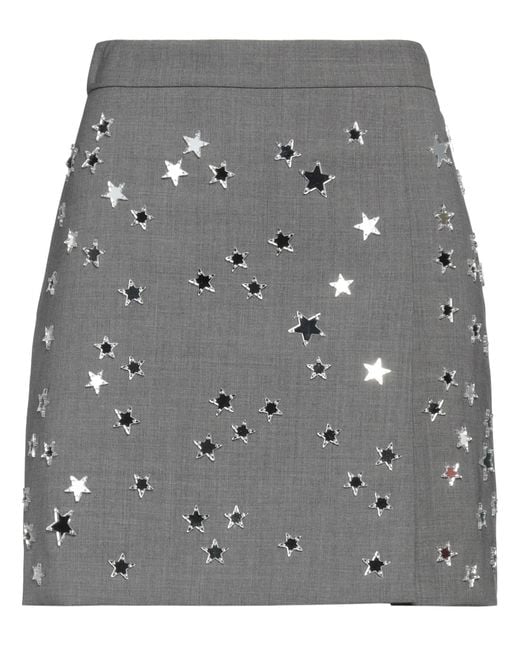 MSGM Gray Minirock