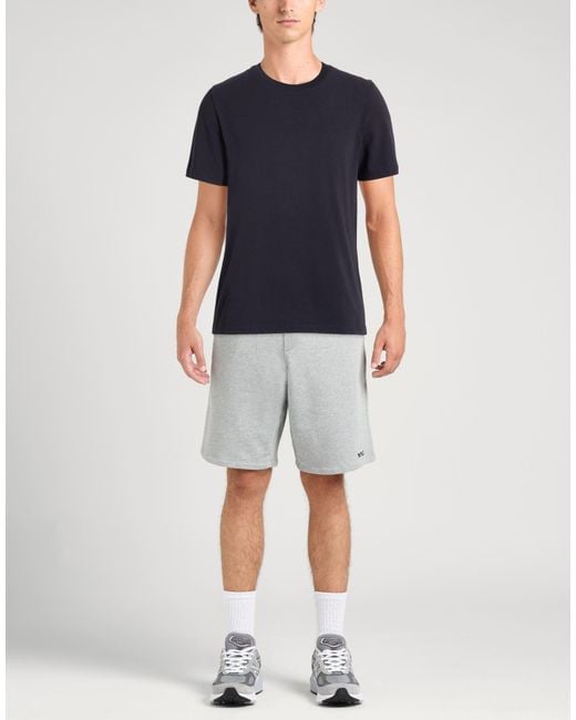 Alpha Studio Blue Midnight T-Shirt Cotton, Elastane for men