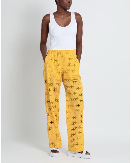 MSGM Yellow Trouser