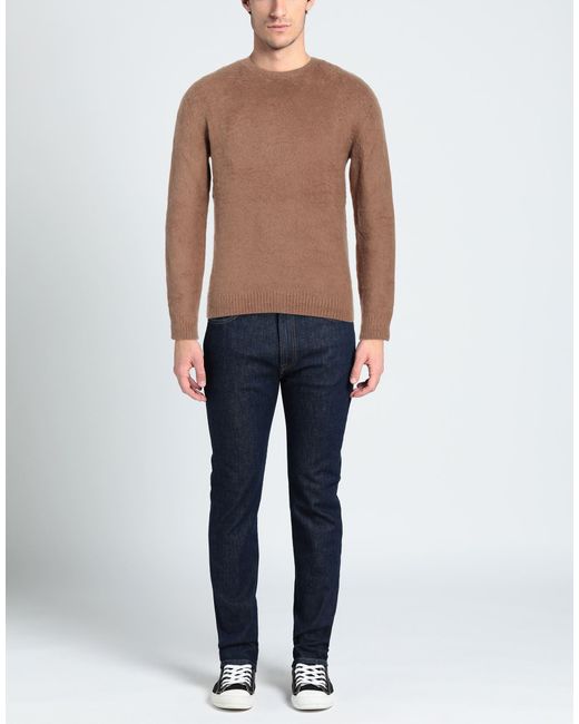 Pullover Roberto Collina de hombre de color Brown