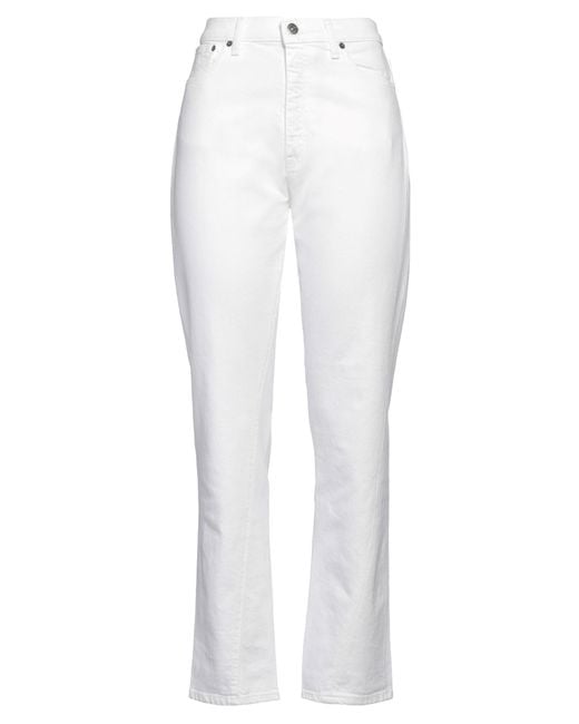 Dondup White Jeans