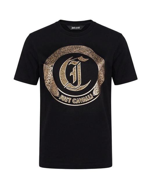 Just Cavalli Black T-Shirt
